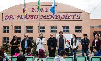 Inaugurada a primeira escola municipal de turno integral