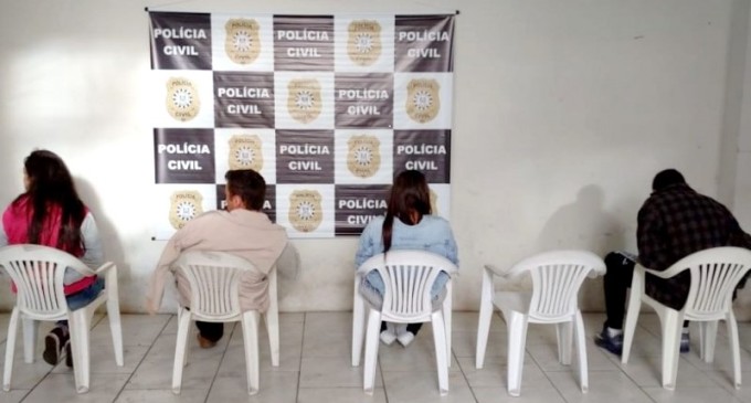 FRAGATA : Presos seis traficantes de organização criminosa