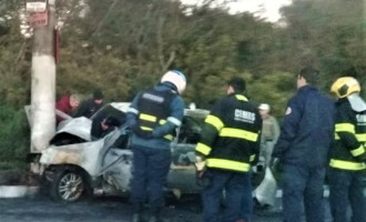 4 mortos em acidente na Estrada do Laranjal