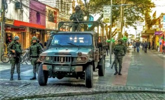 OPERAÇÃO FORSUL-G  : Exército treina tropas até essa sexta em Pelotas