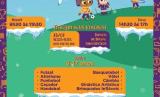 PROJETO VIDA ATIVA: Futsal na Colônia de Férias