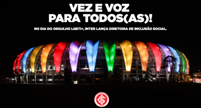 ORGULHO LGBT : Clubes participam de campanha