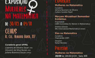 Exposição “Mulheres na Matemática” abre dia 30