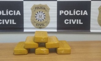 Polícia Civil apreende 6 quilos de crack