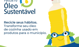 Sanep abre primeiro ponto de coleta de óleo saturado