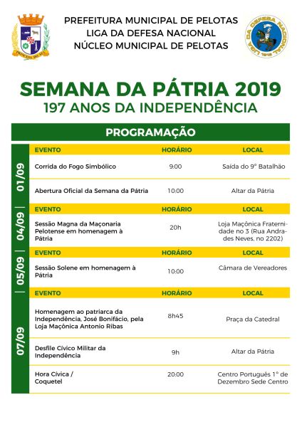 Programa Semana da Pátria