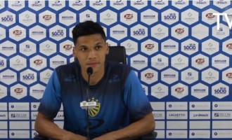 RECARREGAR PARA DECISÕES : Giovane Gomez comemora artilharia no Pelotas