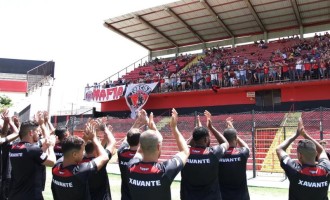 Xavante prepara-se para o último jogo na Baixada