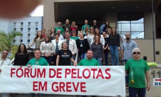 Servidores da Justiça seguem mobilizados