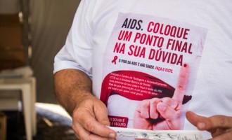 Dia Mundial de Luta Contra a Aids aplica mais de 500 testes