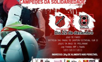 Jogos solidários de fim de ano