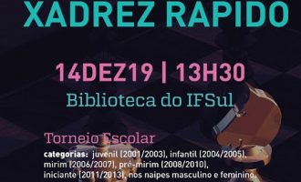 Pelotas sedia 11º Torneio de Xadrez Rápido