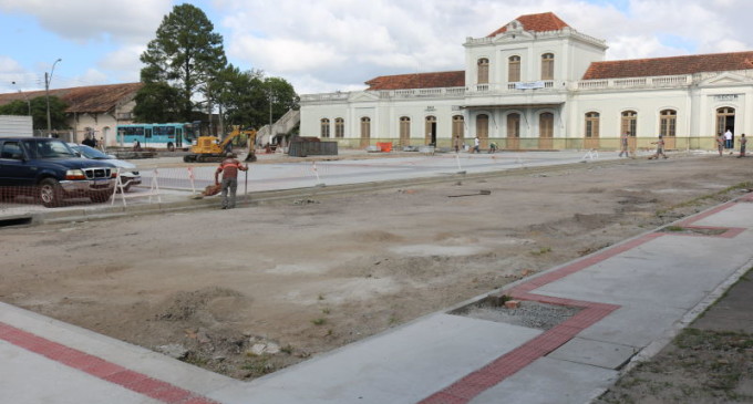 REVITALIZAÇÃO : Largo de Portugal recebe asfalto e projeto prevê várias melhorias