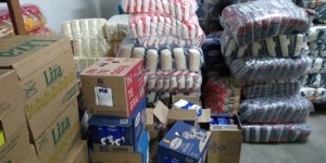 Mais de uma tonelada de alimentos doada à Secretaria de Assistência Social - Foto: Divulgação