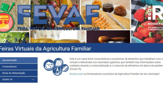 Página na internet conecta agricultores e consumidores