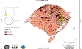 UFPel realiza mapeamento do avanço do Covid-19 no estado e as áreas com maior concentração do grupo de risco