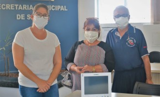 Centro Covid recebe doação de monitor de sinais vitais