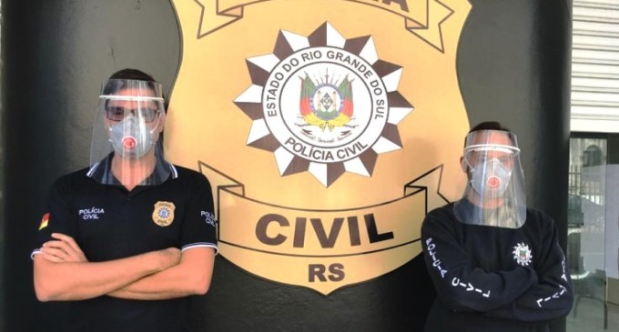 Polícia Civil recebe doação de máscaras