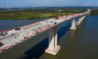 Nova Ponte do Guaíba será liberada ao tráfego ainda em 2020