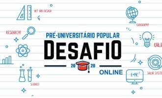 UFPEL : Desafio Pré-Universitário Popular terá aulas ao vivo pelo Facebook e YouTube