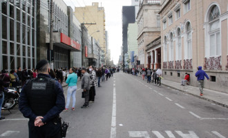 AGÊNCIAS BANCÁRIAS : Operação Fila Segura orienta aglomerações