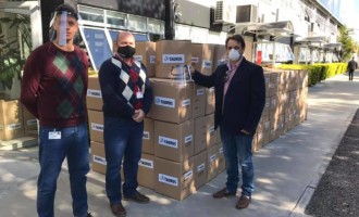 Taurus doa 5mil máscaras às prefeituras da Azonasul