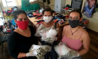 USINA FEMINISTA  : Arrecadação de materiais para produção de máscaras