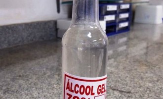 ÁLCOOL GEL : Perícia identifica falsificação do produto em diversas cidades