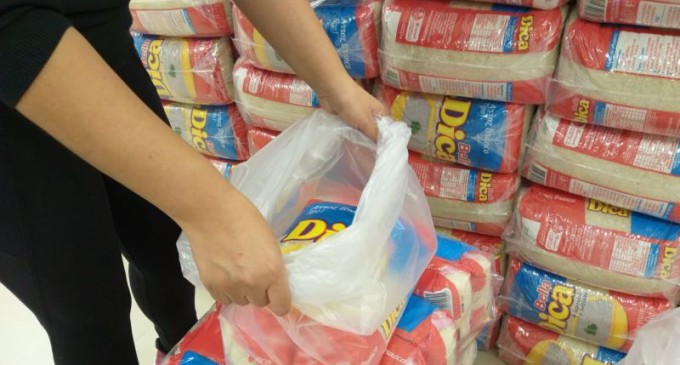 IFSul inicia entrega de mais de 2.200 cestas básicas a estudantes em situação de vulnerabilidade