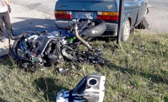 TRÂNSITO : Motociclista morre em colisão