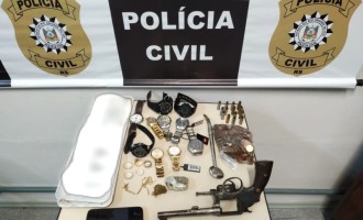 POLÍCIA CIVIL  : Draco apreende arma e veículo