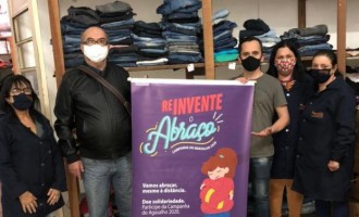 Campanha do agasalho atinge arrecadação de 100 mil peças