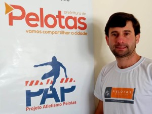 Huibner Machado da Silva coordena a corrida