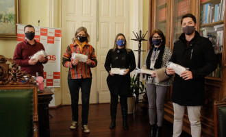 Susepe doa 200 máscaras feitas por apenados