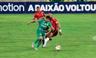 PONTO RUBRO-NEGRO :  Xavante segura o ímpeto do Cuiabá e arranca empate no Centro-Oeste