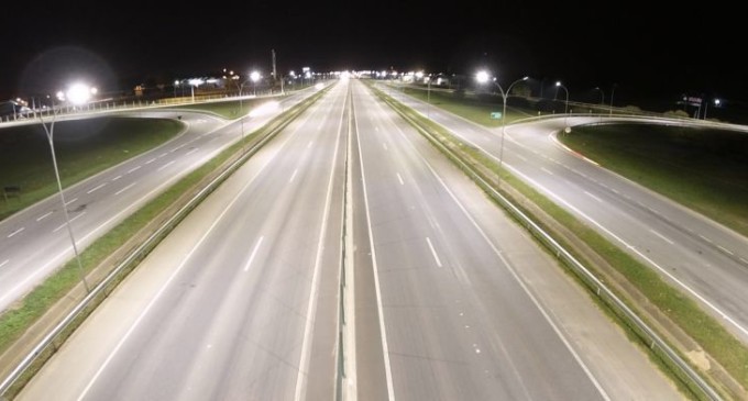 CONTORNO DE PELOTAS : Iluminação viária tem eficiência energética