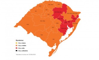 Azonasul recorre e Estado mantém Pelotas com a bandeira Laranja