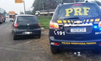 Polícia Rodoviária recupera veículo