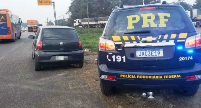 Polícia Rodoviária recupera veículo