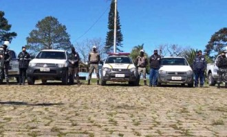 BRIGADA MILITAR : Combate ao abigeato  apreende uma tonelada