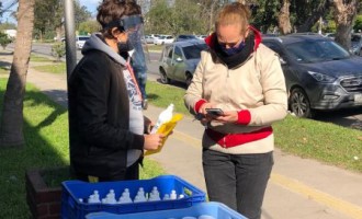 Projeto APP Seguro entrega 330 kits para trabalhadores de aplicativos