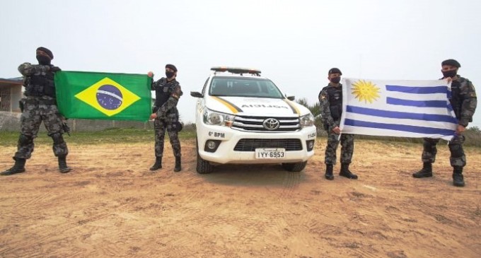 CRPO/SUL :  Operação Hórus acontece na fronteira com Uruguai