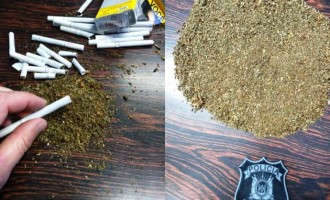 Agentes penitenciários descobrem  maconha em encomenda