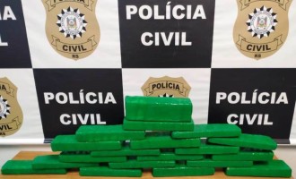 POLÍCIA CIVIL  : Apreensão de 10kg de maconha