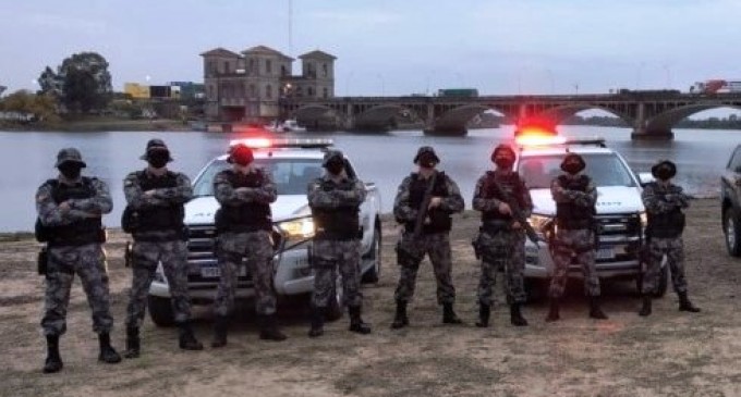 JAGUARÃO : Operação Hórus na fronteira com o Uruguai