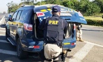 POLÍCIA RODOVIÁRIA :  Autor de homicídio é preso na BR