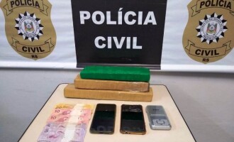 Casal de traficantes é preso no Dunas