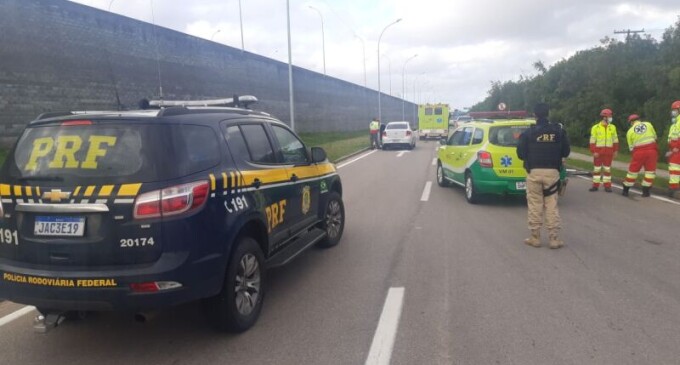 Ciclista morre em acidente na BR-116 em Pelotas