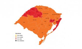 MAPA DO ESTADO : Pedidos de reconsideração de Caxias do Sul, Guaíba, Passo Fundo e Porto Alegre foram aceitos pelo Gabinete de Crise