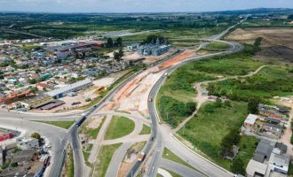 Início da construção de trincheira no Contorno de Pelotas altera tráfego no entorno da cidade